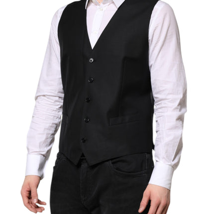 Dolce & Gabbana Black Single Breasted Suit 2 Piece Jacket
