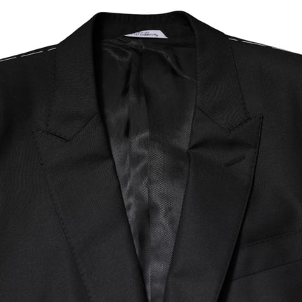 Dolce & Gabbana Black Single Breasted Suit 2 Piece Jacket
