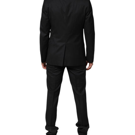 Dolce & Gabbana Dark Gray MARTINI 2 Pc Single Breasted Suit
