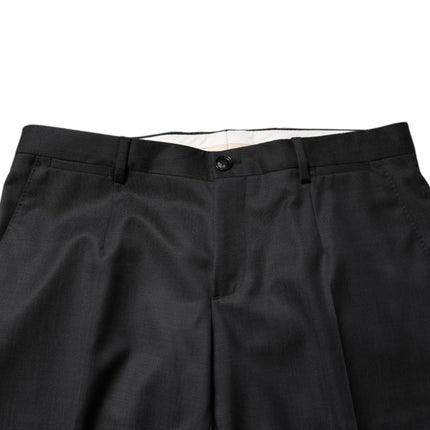 Dolce & Gabbana Dark Gray MARTINI 2 Pc Single Breasted Suit