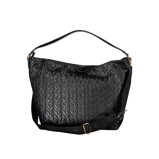 Mario Valentino Black Polyurethane Women's Bag