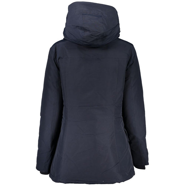 Woolrich Blu Cotton Women's Jacket