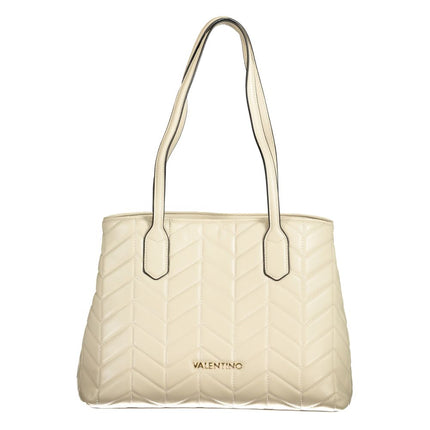 Mario Valentino Beige Polyurethane Women's Bag