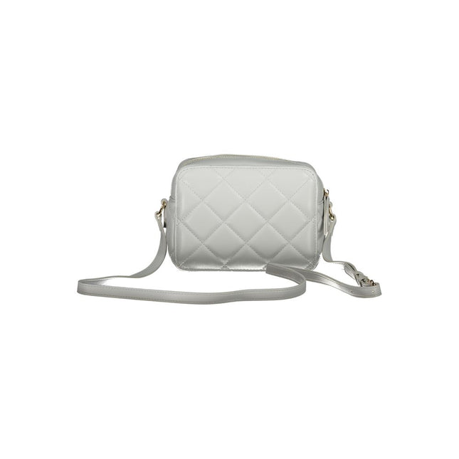Mario Valentino Grey Polyurethane Women Bag