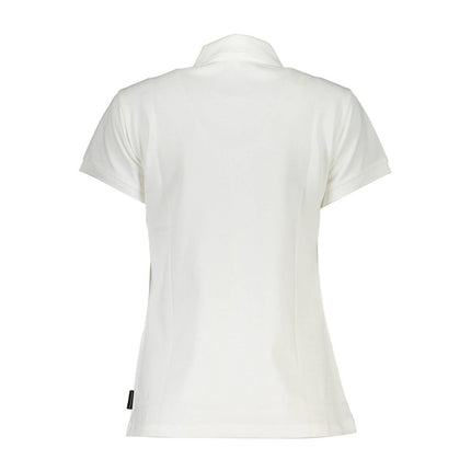North Sails White Cotton Women Polo