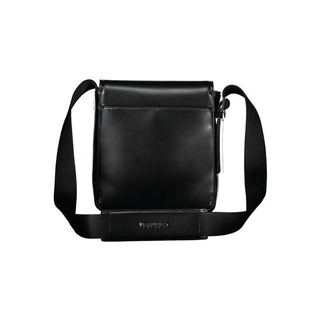 Calvin Klein Black Polyester Men Shoulder Bag Calvin Klein