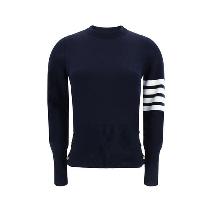 Thom Browne Blue Wool Oves Aries Sweatshirt