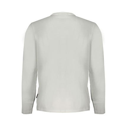 Napapijri White Cotton Men T-Shirt