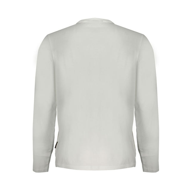 Napapijri White Cotton Men T-Shirt
