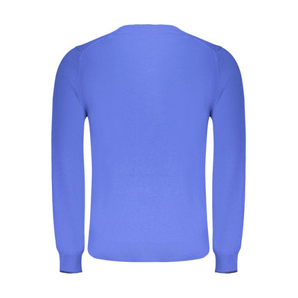 North Sails Blue Cotton Men's Sweater