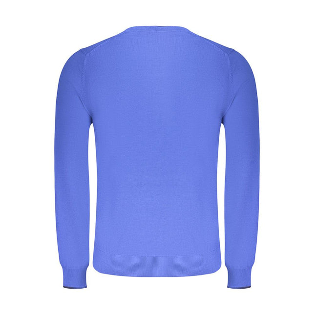 North Sails Blue Cotton Men's Sweater
