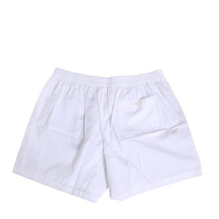 Dolce & Gabbana White Cotton Regular Boxer Shorts Underwear