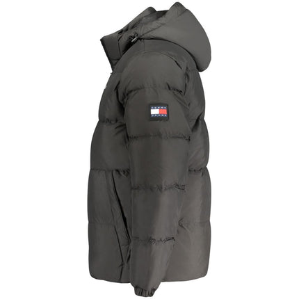 Tommy Hilfiger Black Polyester Men's Jacket