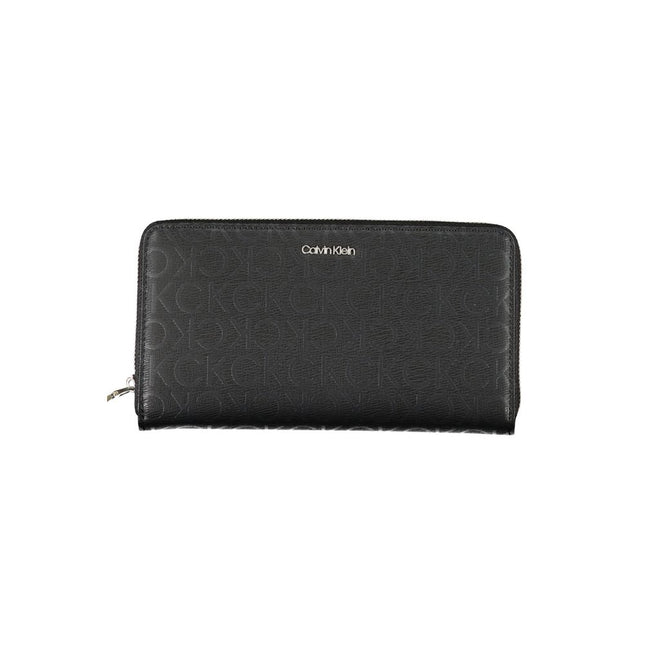 Calvin Klein Nero Polyester Women Wallet Calvin Klein