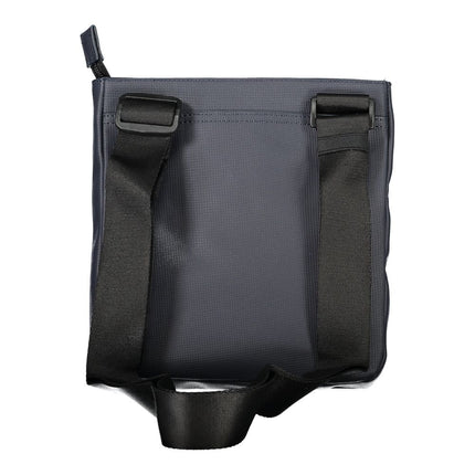 Tommy Hilfiger Navy Polyurethane Men's Shoulder Bag