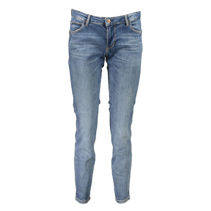 Guess Jeans Blu Cotton Women's Skinny Jean