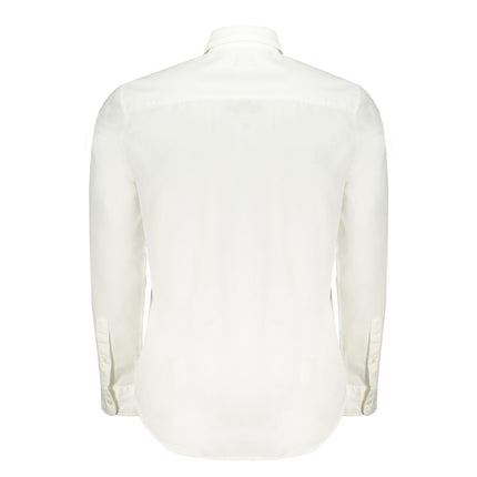 North Sails White Cotton Men Shirt