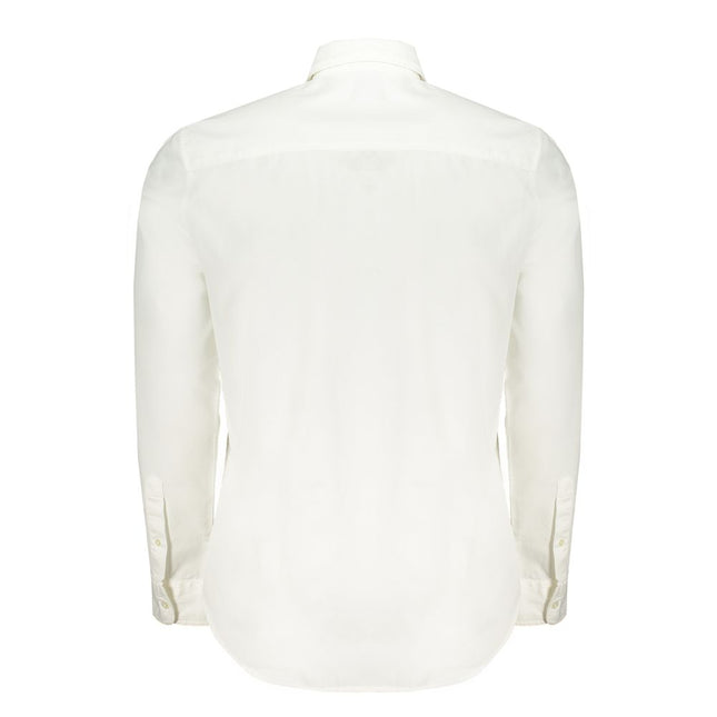 North Sails White Cotton Men Shirt