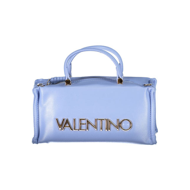 Mario Valentino Azzurro Polyurethane Women's Bag