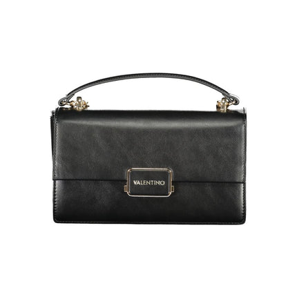 Mario Valentino Black Polyurethane Women's Bag