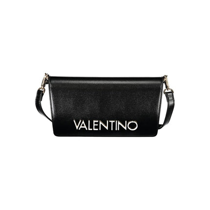 Mario Valentino Black Polyurethane Women's Bag