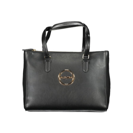 Mario Valentino Black Polyurethane Women's Bag
