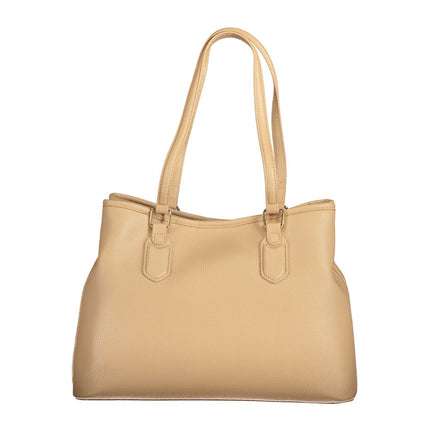 Mario Valentino Beige Polyurethane Women's Bag
