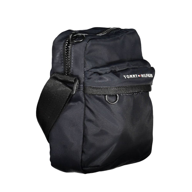Tommy Hilfiger Blue Polyester Men's Shoulder Bag