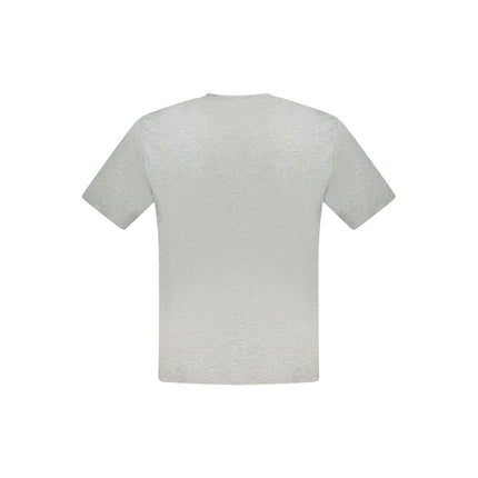 North Sails Gray Cotton Men's T-Shirt