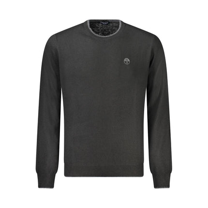 North Sails Grigio Wool Men Sweater