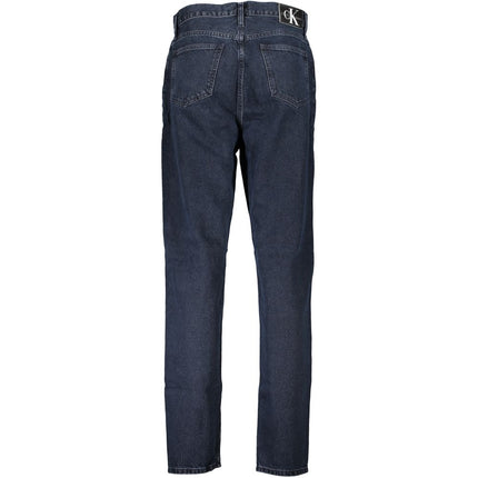 Calvin Klein Blu Cotton Women Jeans
