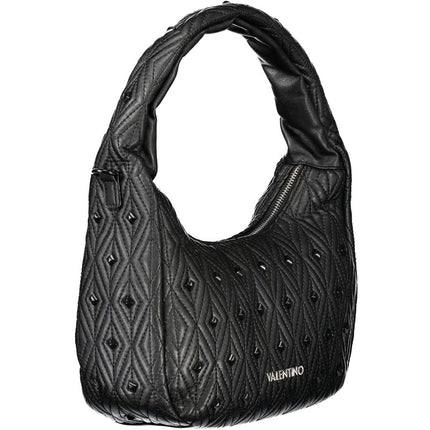 Mario Valentino Black Polyurethane Women's Bag