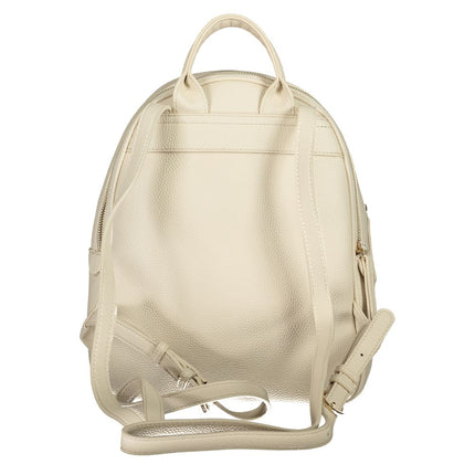 Mario Valentino Beige Poliuretano Women's Backpack