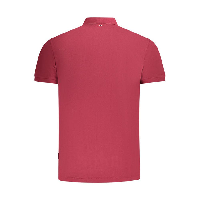 Napapijri Rosso Cotton Mens Polo Napapijri