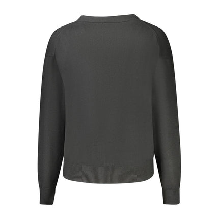 Guess Jeans Black Polyester Women's Cardigan