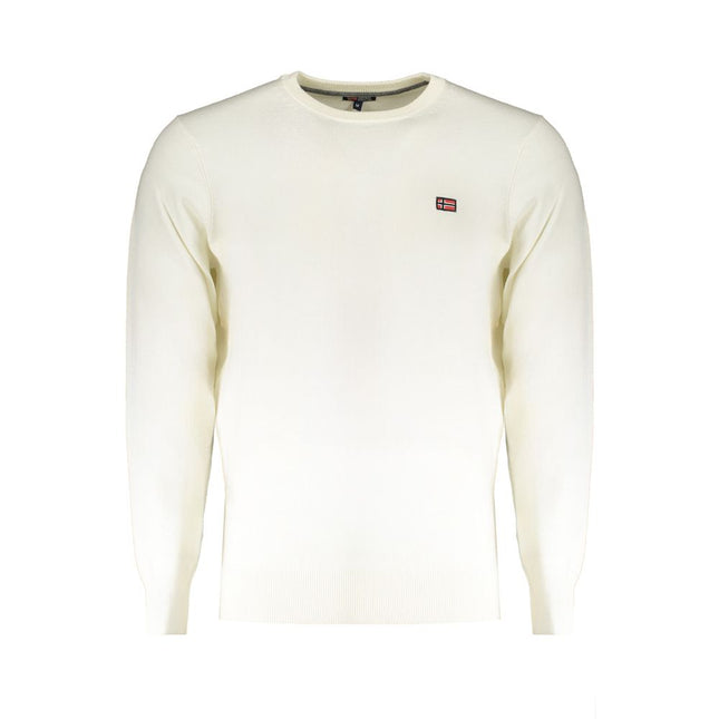 Norway 1963 Bianco Poliammide Men's Sweater
