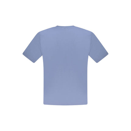 North Sails Blu Cotton Men T-Shirt