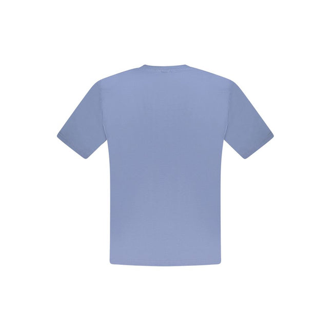 North Sails Blu Cotton Men T-Shirt