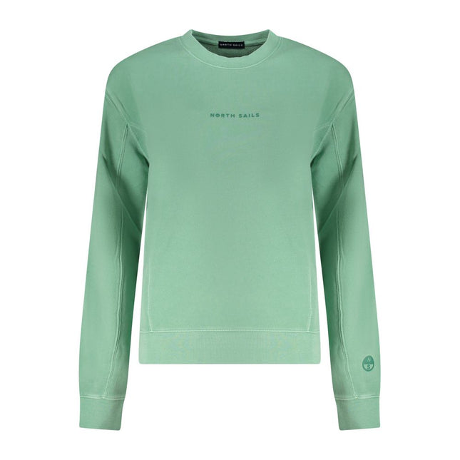 North Sails Verde Cotton Women Sweatshirt