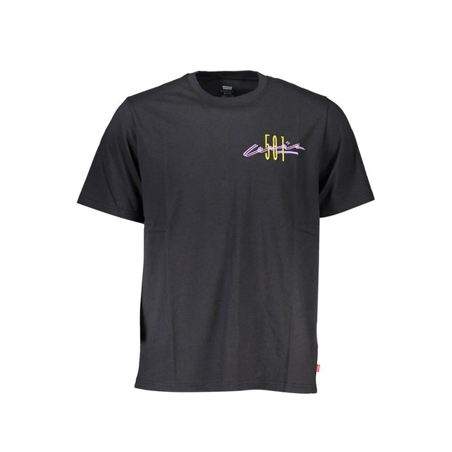 Levi's Black Cotton Mens T-Shirt