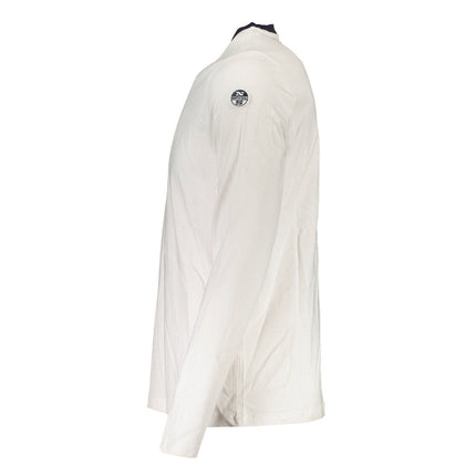 North Sails White Cotton Men T-Shirt