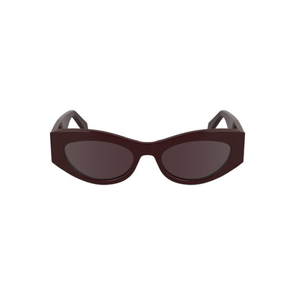 Calvin Klein Rosso Acetate Women Sunglass
