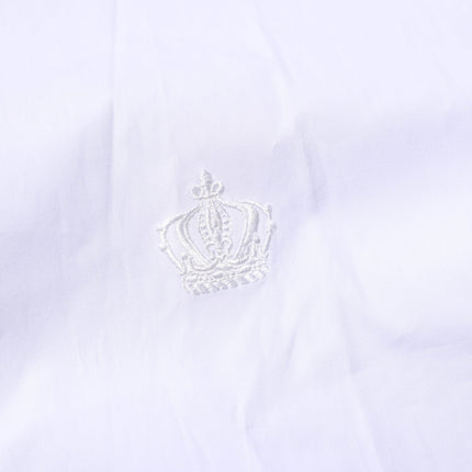 Dolce & Gabbana White Cotton GOLD Long Sleeves Formal Shirt