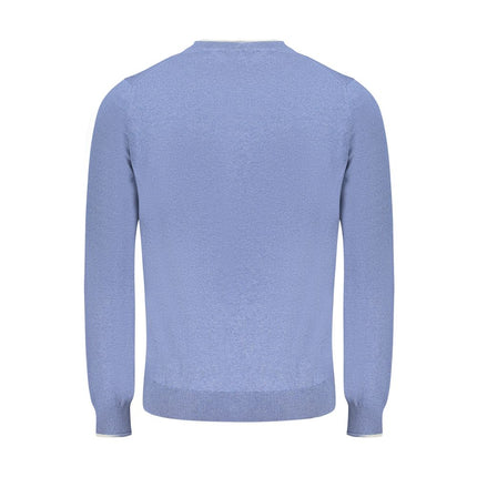 North Sails Blue Cotton Men's Sweater
