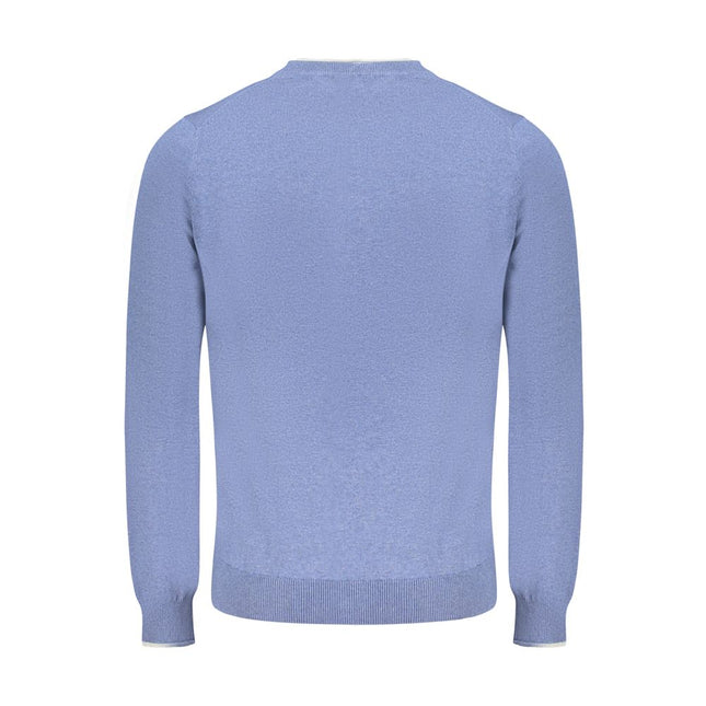 North Sails Blue Cotton Men's Sweater