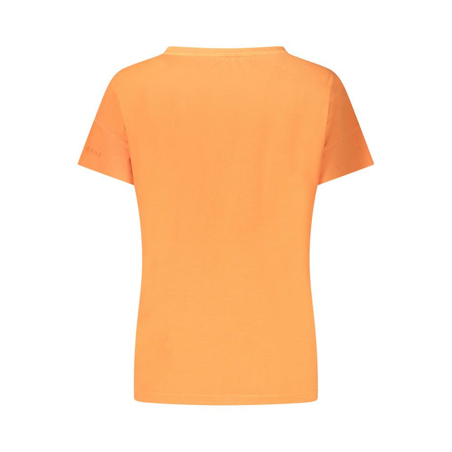 North Sails Arancione Cotton Women T-Shirt