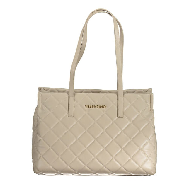 Mario Valentino Beige Polyurethane Womens Bag