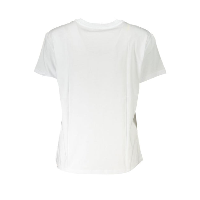 Patrizia Pepe Bianco Organic Cotton Women T-Shirt