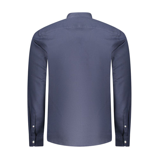 Timberland Blue Linen Men Shirt