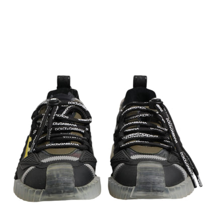 Dolce & Gabbana Multicolor Lace Up Low Top NS1 Sneakers Shoes